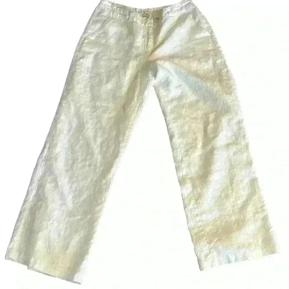 Merona White Wide Leg Pants Size 12 - Picture 1 of 6